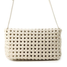 Load image into Gallery viewer, Bottega Veneta Shoulder Bag Ivory603162 Canvas Leather
