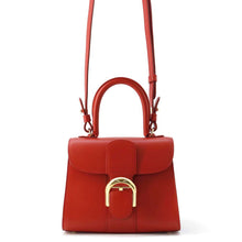 将图像加载到图库查看器中，Delvaux Brillon mini Red Leather
