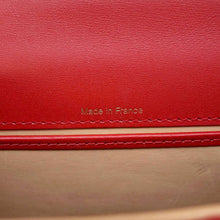 将图像加载到图库查看器中，Delvaux Brillon mini Red Leather
