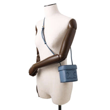 Load image into Gallery viewer, CELINE Small box Blue199263DU3 Leather
