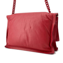 将图像加载到图库查看器中，Ferragamo Vara Ribbon Shoulder Bag Red21I287 Leather
