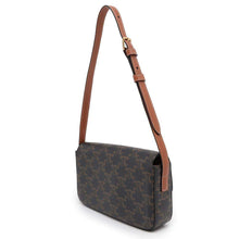 Load image into Gallery viewer, CELINE Triomphe One Shoulder Bag Tan194142CUZ Calf Leather
