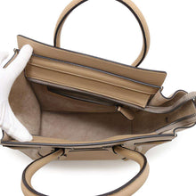 将图像加载到图库查看器中，CELINE Luggage shopper Beige189793 Leather Size micro
