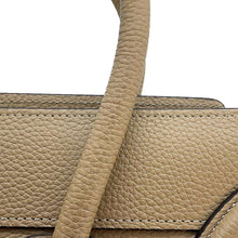 Load image into Gallery viewer, CELINE Luggage shopper Beige189793 Leather Size micro
