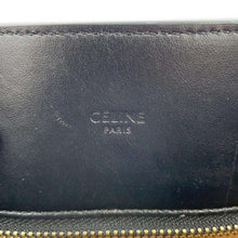 将图像加载到图库查看器中，CELINE Triomphe Vertical Cabas Black/Brown191492CIM PVC Leather Size Large
