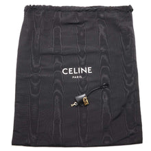 将图像加载到图库查看器中，CELINE Triomphe Vertical Cabas Black/Brown191492CIM PVC Leather Size Large
