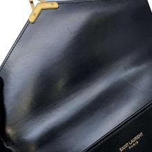 将图像加载到图库查看器中，SAINT LAURENT PARIS Cassandra Shoulder Bag Black578000 Leather
