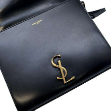 Load image into Gallery viewer, SAINT LAURENT PARIS Cassandra Shoulder Bag Black578000 Leather
