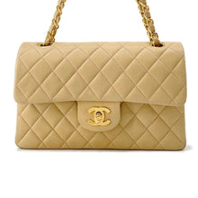 Load image into Gallery viewer, CHANEL Matelasse ChainShoulder BeigeA01113 Lambskin Size 23
