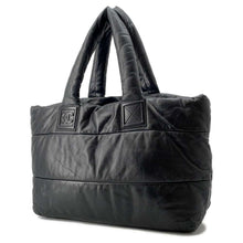 Load image into Gallery viewer, CHANEL Coco Cocoon Tote BlackA47107 Leather Size MM
