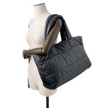 Load image into Gallery viewer, CHANEL Coco Cocoon Tote BlackA47107 Leather Size MM
