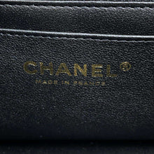 将图像加载到图库查看器中，CHANEL Top handle Matelasse 2way Chain Shoulder BlackAS2431 Lambskin
