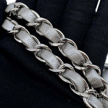 Load image into Gallery viewer, CHANEL Matelasse V Stitch ChainShoulder SilverA01112 Caviar Leather
