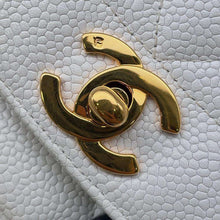 Load image into Gallery viewer, CHANEL Diana 2wayChainShoulder WhiteA01165 Caviar Leather
