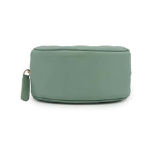 将图像加载到图库查看器中，CHANEL Round Shoulder Bag Light GreenA70657 Lambskin
