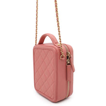 Load image into Gallery viewer, CHANEL CCFiligree  ChainShoulder PinkAS0988 Caviar Leather
