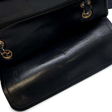 Load image into Gallery viewer, CHANEL Double Flap Matelasse ChainShoulder BlackA01112 Lambskin Size 25
