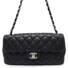 将图像加载到图库查看器中，CHANEL Matelasse ChainShoulder Black Caviar Leather
