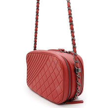 Load image into Gallery viewer, CHANEL Camera bag Red Lambskin
