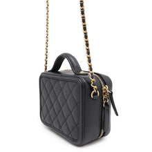 Load image into Gallery viewer, CHANEL CCFiligree Shoulder Bag BlackA93342 Caviar Leather
