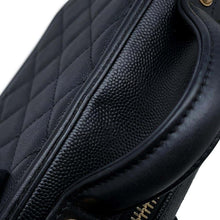 Load image into Gallery viewer, CHANEL CCFiligree Shoulder Bag BlackA93342 Caviar Leather
