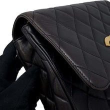 将图像加载到图库查看器中，CHANEL Jumbo Matelasse Shoulder Bag Black Lambskin
