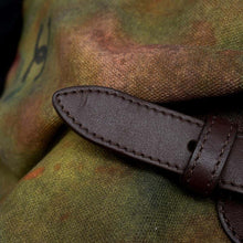 Load image into Gallery viewer, CHANEL ★Embroidery Graffiti Bag Khaki/BrownA92791 Canvas Leather
