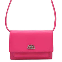 Load image into Gallery viewer, BALENCIAGA Sharp 2way waist pouch Pink594938 Leather Size XS
