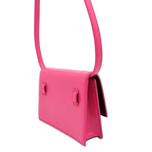 Load image into Gallery viewer, BALENCIAGA Sharp 2way waist pouch Pink594938 Leather Size XS
