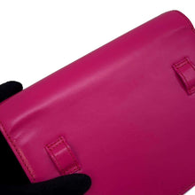 Load image into Gallery viewer, BALENCIAGA Sharp 2way waist pouch Pink594938 Leather Size XS
