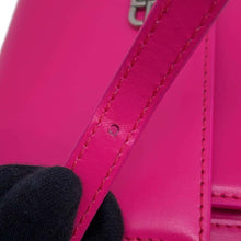 Load image into Gallery viewer, BALENCIAGA Sharp 2way waist pouch Pink594938 Leather Size XS
