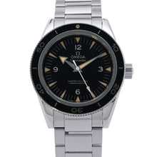 将图像加载到图库查看器中，OMEGA Seamaster300 W41mm Stainless Steel Black Dial233.30.41.21.01.001
