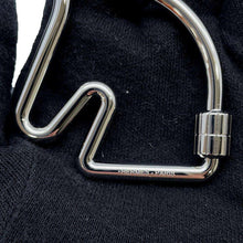 Load image into Gallery viewer, HERMES Cheval Key Ring Silver Metal
