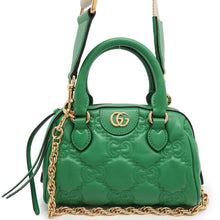 Load image into Gallery viewer, GUCCI GGMatelasse Mini Travel Bag Green702251 Leather
