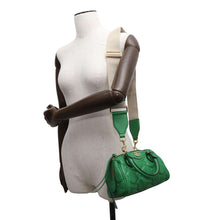 Load image into Gallery viewer, GUCCI GGMatelasse Mini Travel Bag Green702251 Leather
