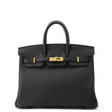 将图像加载到图库查看器中，HERMES Birkin Black Togo Leather Size 25
