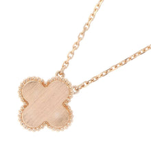 将图像加载到图库查看器中，Van Cleef &amp; Arpels Vintage Alhambra 1PD Necklace 2023 Holiday CollectionVCARP9T000 18K Pink Gold
