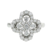 将图像加载到图库查看器中，HARRY WINSTON Mini Loop, Full Motif, Ring Size Approximately No. 10FRDPRP1ML4C Pt950
