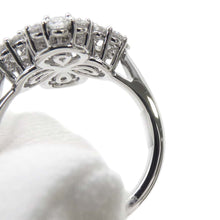 将图像加载到图库查看器中，HARRY WINSTON Mini Loop, Full Motif, Ring Size Approximately No. 10FRDPRP1ML4C Pt950
