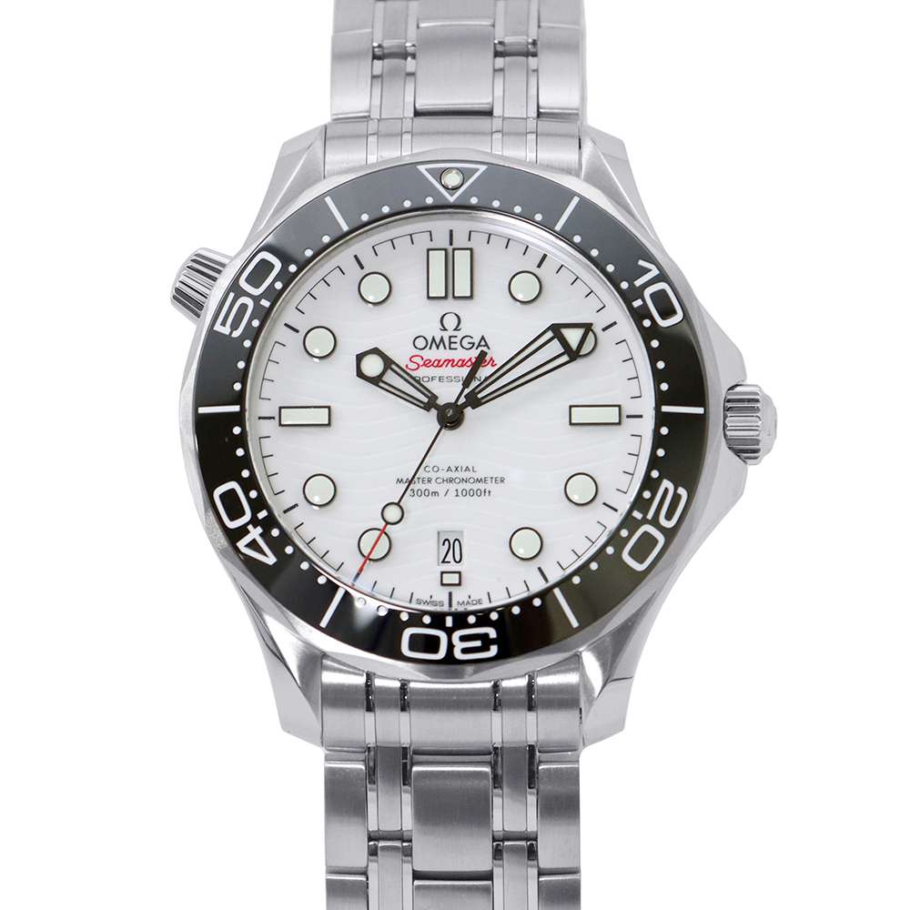 OMEGA Seamaster Diver 300M W42mm Stainless Steel White Dial210.30.42.20.04.001