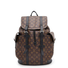 将图像加载到图库查看器中，LOUIS VUITTON Christopher NoirM43735 Monogram Macassar Canvas Size MM
