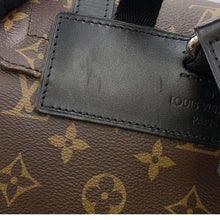 将图像加载到图库查看器中，LOUIS VUITTON Christopher NoirM43735 Monogram Macassar Canvas Size MM
