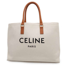 Load image into Gallery viewer, CELINE Horizontal Cabas Tote Natural/Brown190062 Canvas Leather
