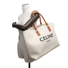 Load image into Gallery viewer, CELINE Horizontal Cabas Tote Natural/Brown190062 Canvas Leather
