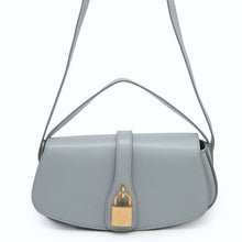 Load image into Gallery viewer, CELINE With StrapClutch Light Blue10I593DQ1.07IC Leather
