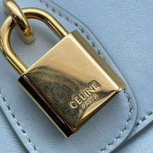 Load image into Gallery viewer, CELINE With StrapClutch Light Blue10I593DQ1.07IC Leather
