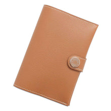 将图像加载到图库查看器中，HERMES RMS Passport Case Gold Evercolor Calf Leather
