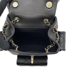 Load image into Gallery viewer, CHANEL Matelasse Backpack BlackAS4399 Caviar Leather Size Small
