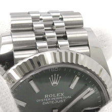 Load image into Gallery viewer, ROLEX Datejust W41mm Stainless Steel K18WG Mint Green Dial126334
