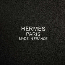 Load image into Gallery viewer, HERMES HERMES Slicked Back Khaki Toile Bivouac Swift Leather
